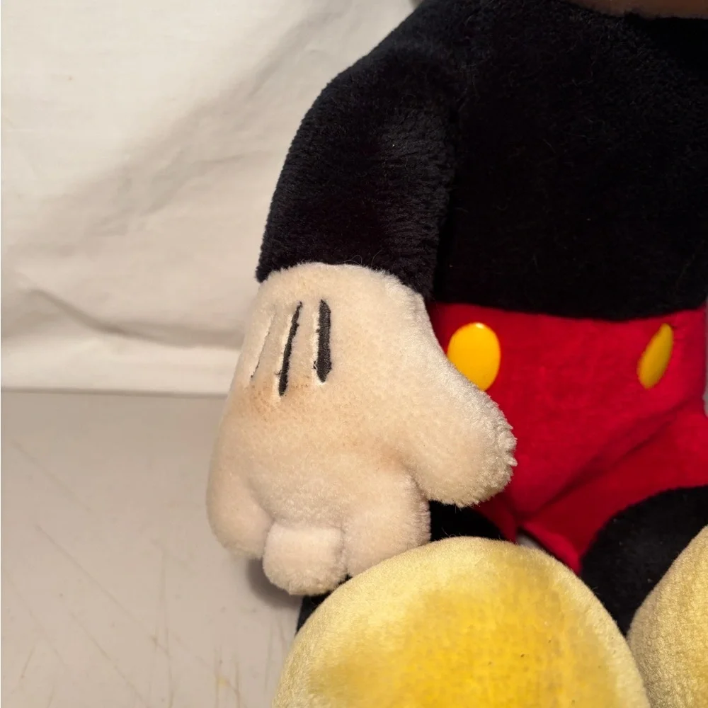Vintage Mickey Mouse plush stuffed toy